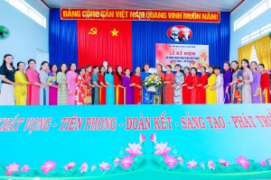 Nhảy dân vũ của Công đoàn trường tiểu học Ngô Quyền chào mừng ngày thành lập Hội LHPN Việt Nam 20/10/2022 (Tiết mục đạt giải Ba do Liên đoàn Lao động Tỉnh Đăk Nông bình chọn)
